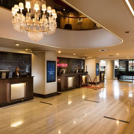 Stamford Plaza Adelaide Hotell Exteriör bild Lobby
