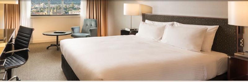 Stamford Plaza Adelaide Hotell Exteriör bild A typical room at the hotel